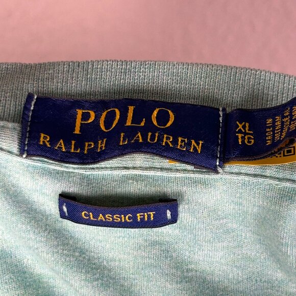 GUC Polo Ralph Lauren Men's Classic Fit Green Short Sleeve Polo XL - Picture 3 of 6